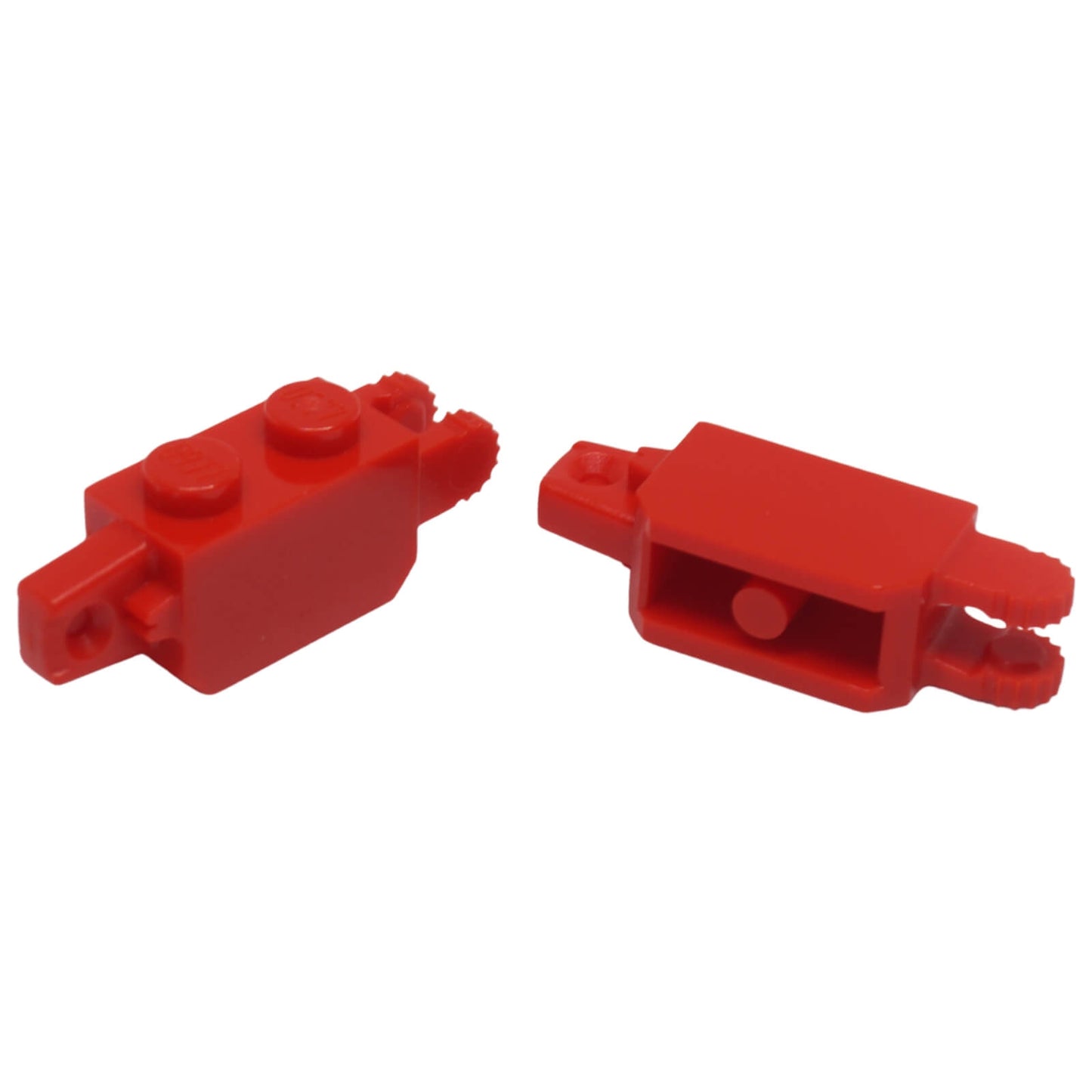 LEGO® 1 x 2 locking hinge brick 30386 red