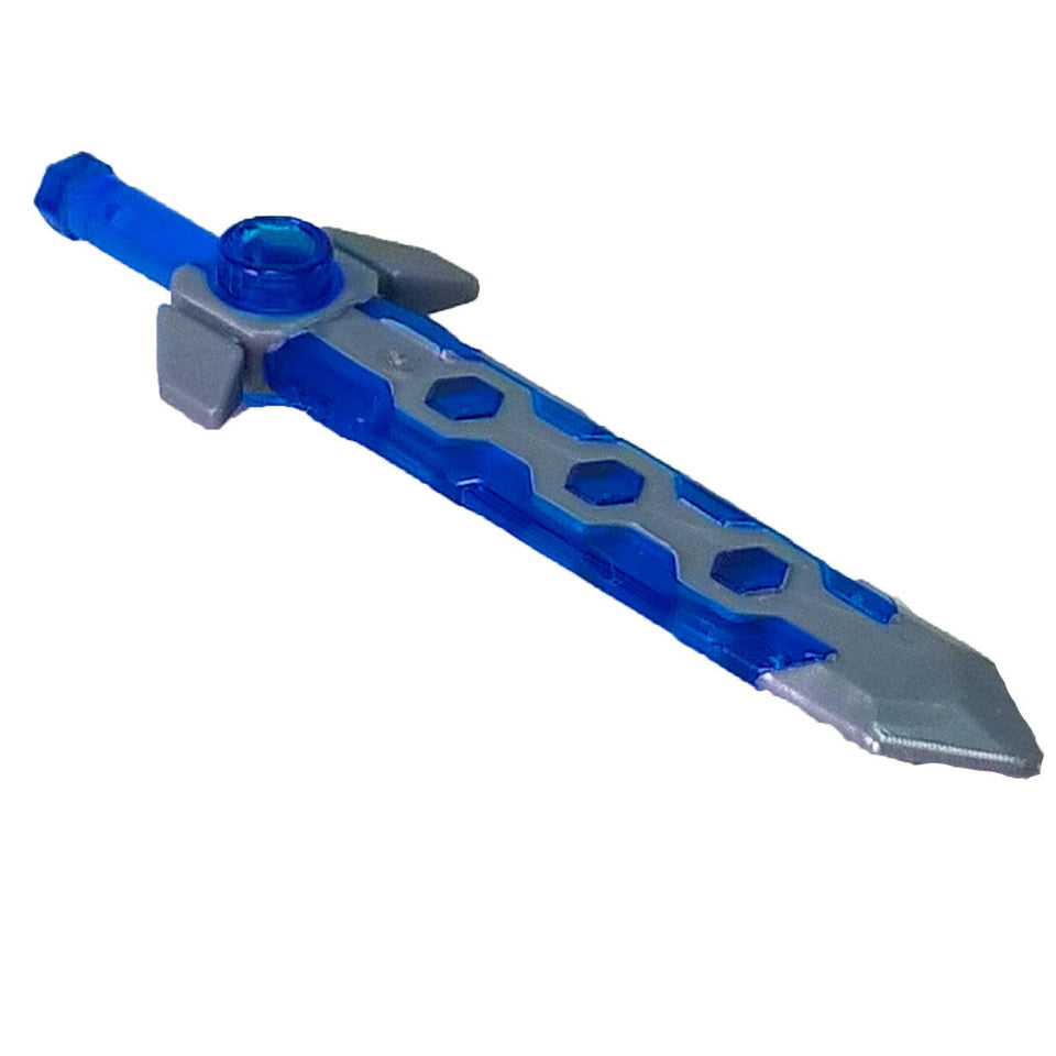 LEGO Long Sword with Transparent Dark Blue Blade 24108c01