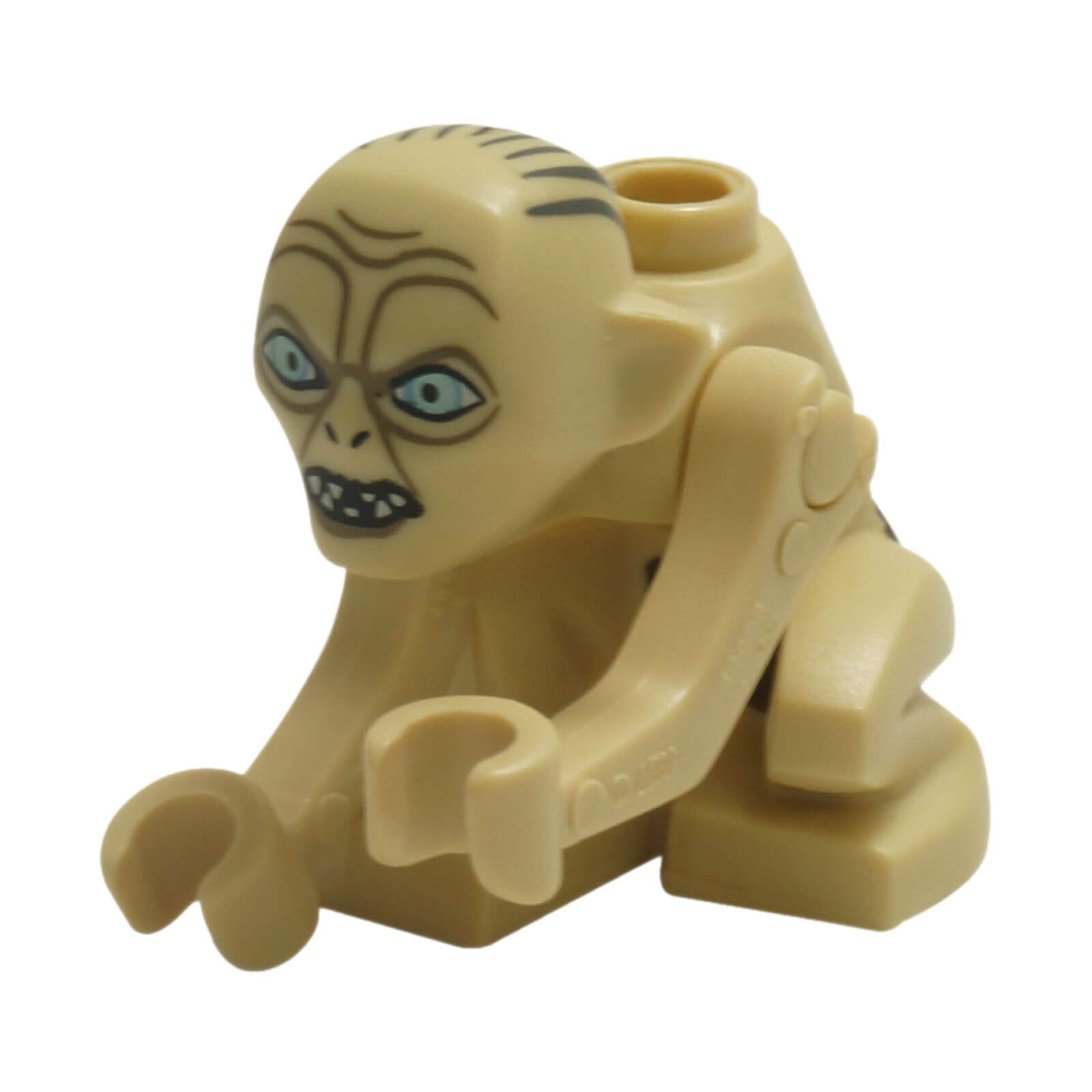 LEGO® Gollum Minifigure lor005 with Blue Eyes and Crawling Pose