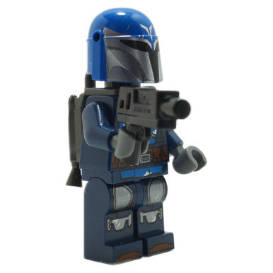 LEGO Mandalorian Nite Owl Minifigure sw1344 with Blue Armor Jetpack