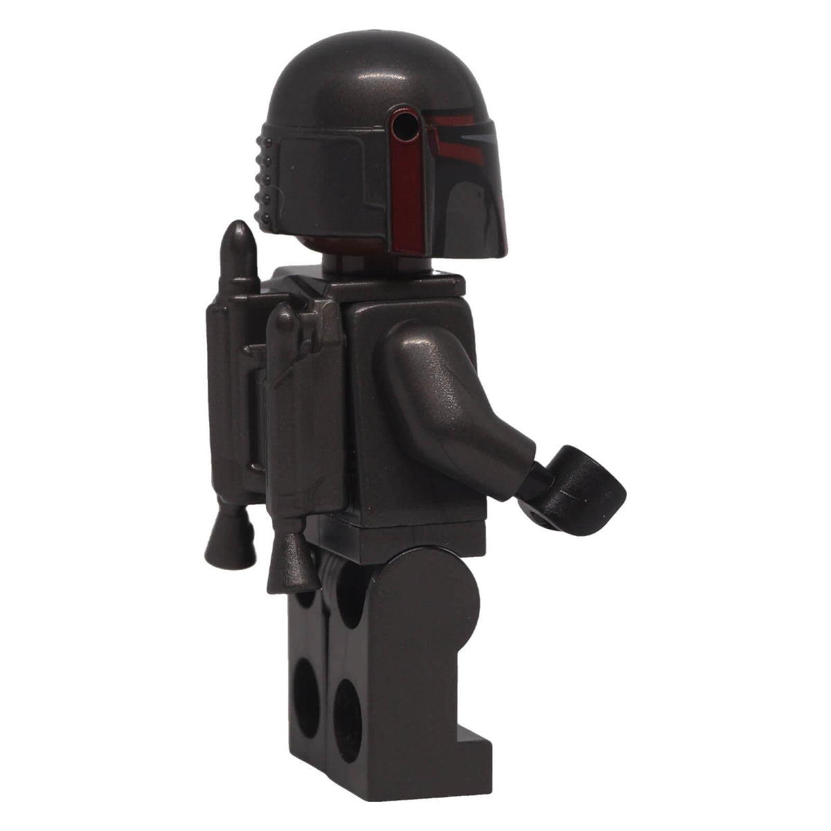 LEGO Star Wars Mandalorian Super Commando sw1486 right side view with helmet and jetpack