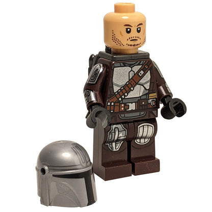LEGO The Mandalorian Minifigure SW1258 Left Side View with Jet Pack
