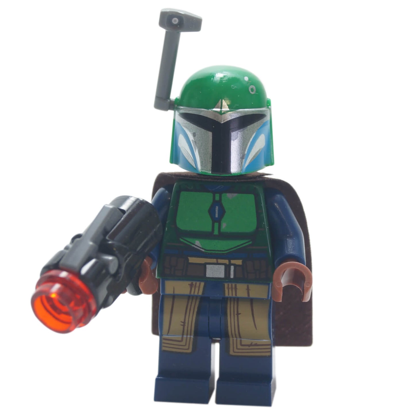 LEGO Mandalorian Warrior Female Minifigure sw1078 Holding Blaster Weapon