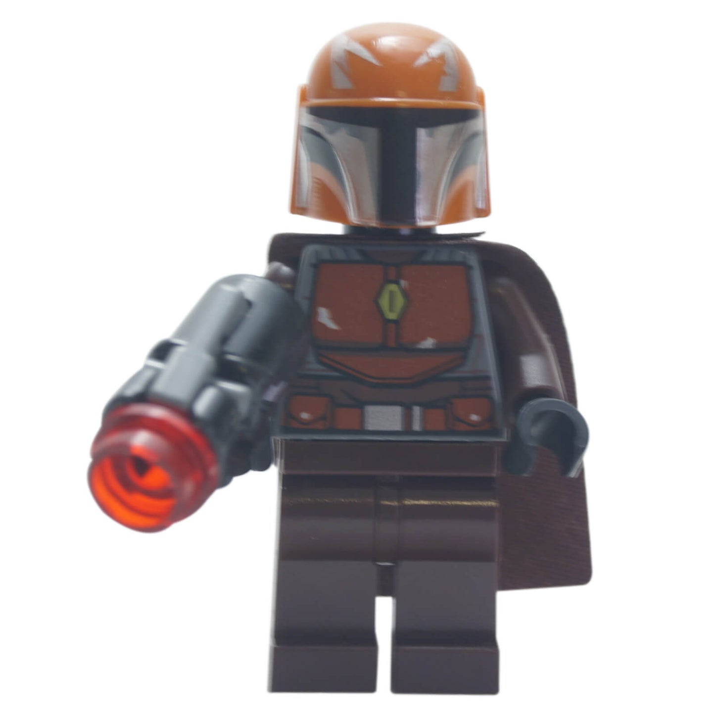 LEGO Mandalorian Warrior Female Minifigure sw1079 Holding Blaster Weapon