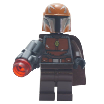 LEGO Mandalorian Warrior Female Minifigure sw1079 Holding Blaster Weapon