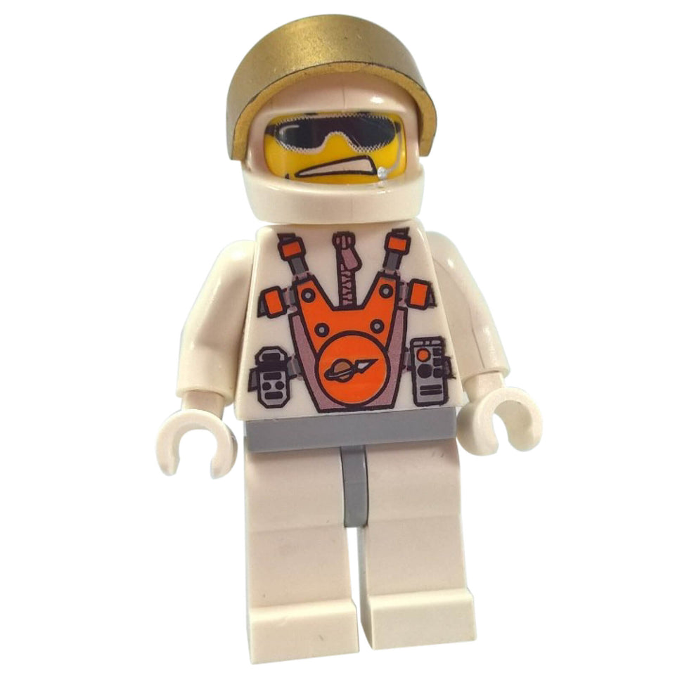 LEGO® Mars Mission Astronaut Minifigure mm004 with helmet, sunglasses, smirk, and headset