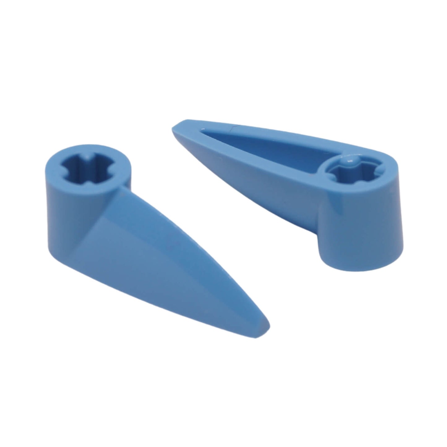 Biru sederhana LEGO® Elemen gigi Bionicle 1 x 3 dengan lubang aci untuk pembinaan Technic dan makhluk
