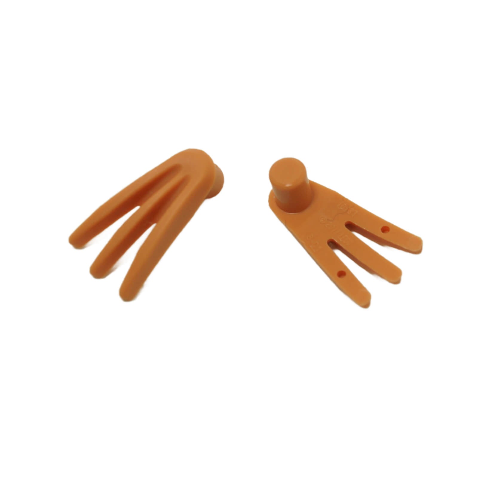 Accessorio arma minifigure artiglio a lama larga medium nougat per costruzioni di creature, scene di battaglia e esposizioni d'azione
