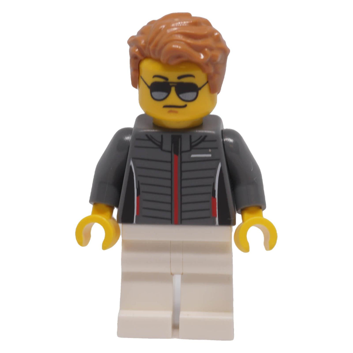 LEGO Mercedes-AMG SL 63 Driver sc118 minifigure front view