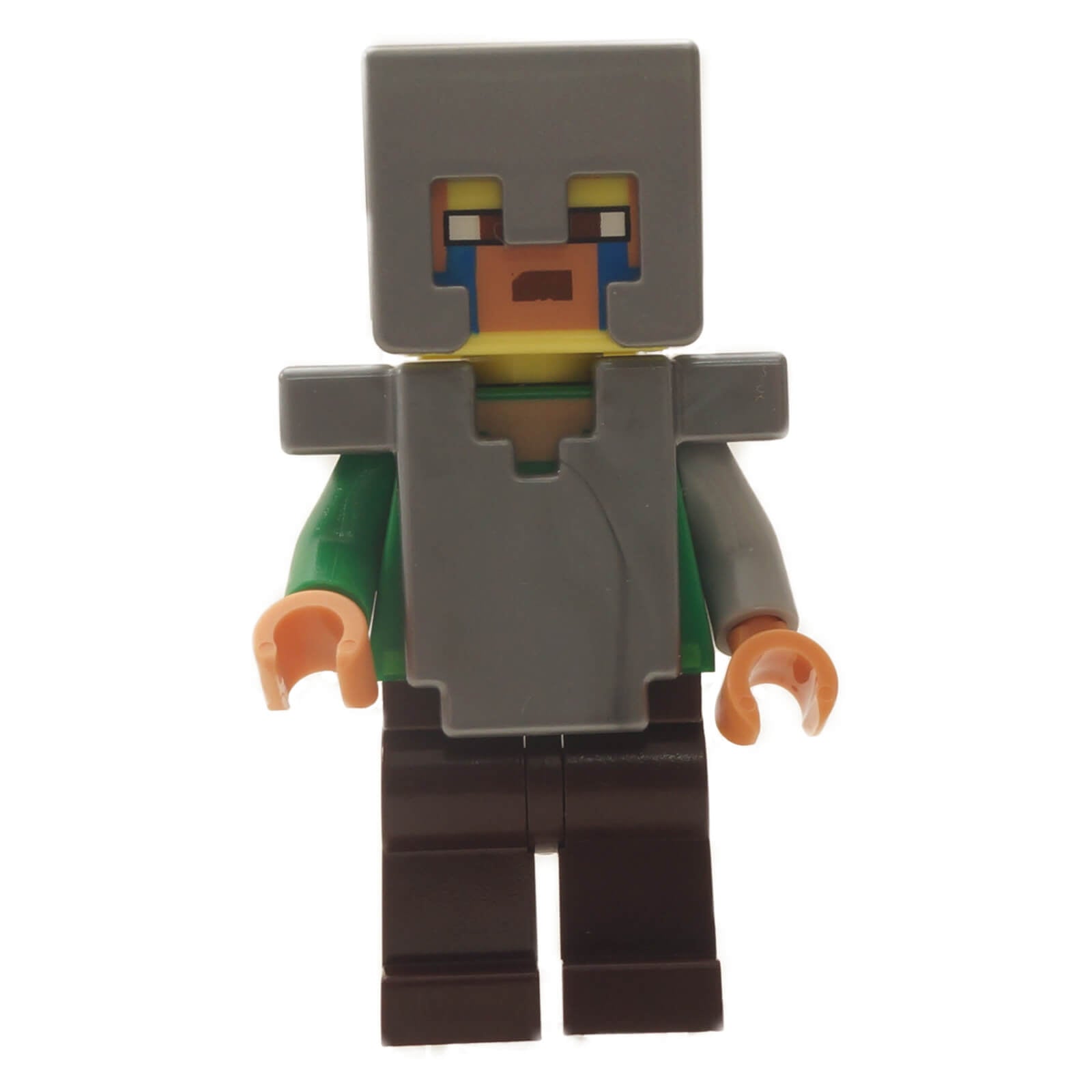 Minecraft Explorer LEGO minifigure min103 armor block style figure