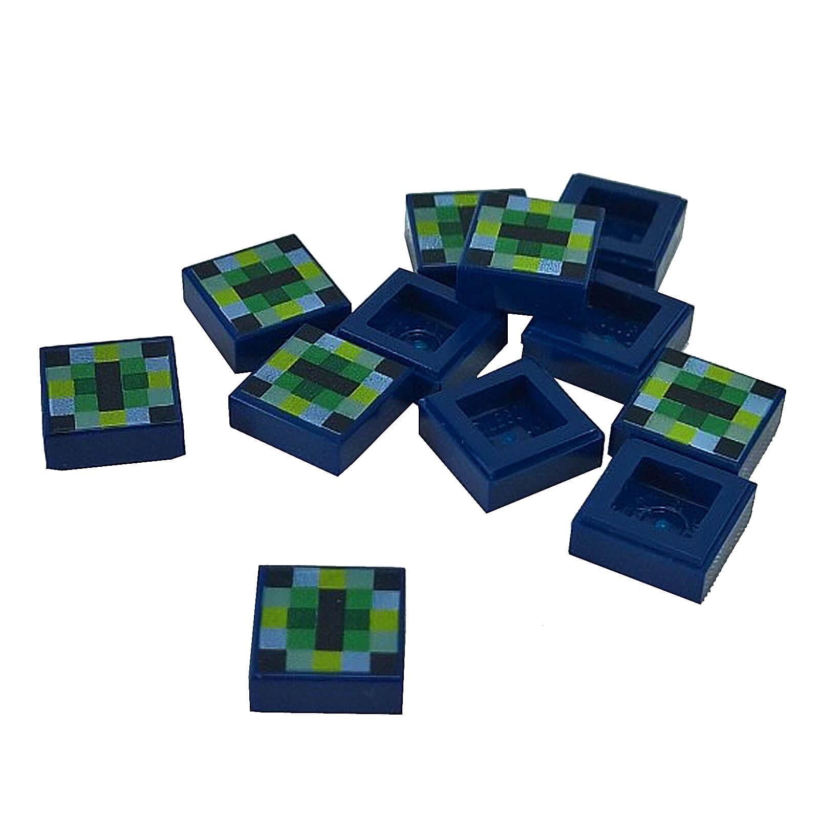 LEGO Minecraft Eye of Ender printed 1x1 tile 3070bpb101