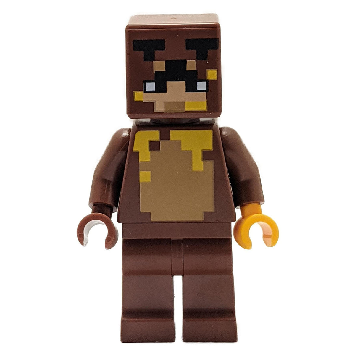 LEGO Minecraft Honey Bear Skin minifigure min136 with honey drips.