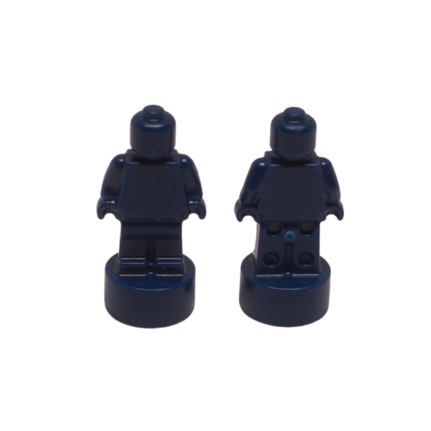 LEGO® Minifig Utensil Statuette Trophy in dark blue accessory for awards, competitions, and display builds