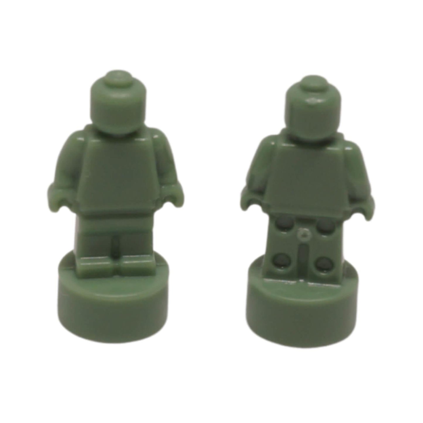 LEGO® Minifig Utensil Statuette Trophy in sand green accessory for awards, competitions, and display builds