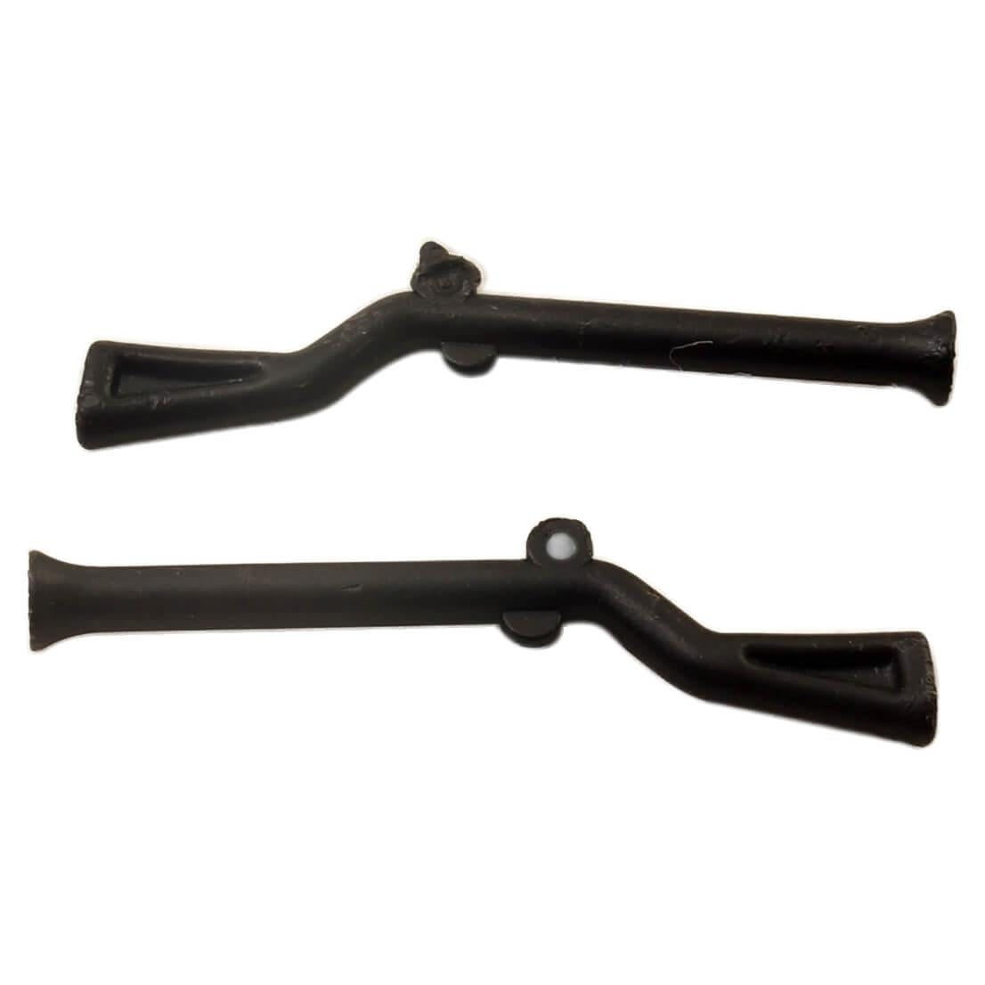 Black pirate flintlock musket gun accessory for minifigure
