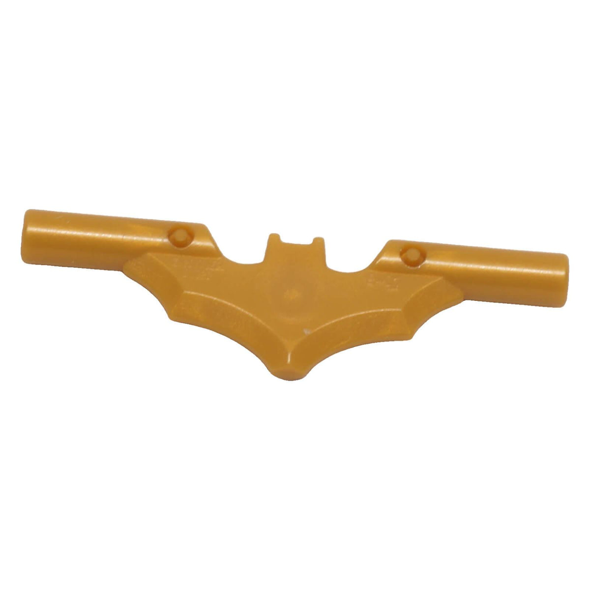 LEGO® minifigure Batarang 37720c with bat-shaped centre and cylindrical bar ends