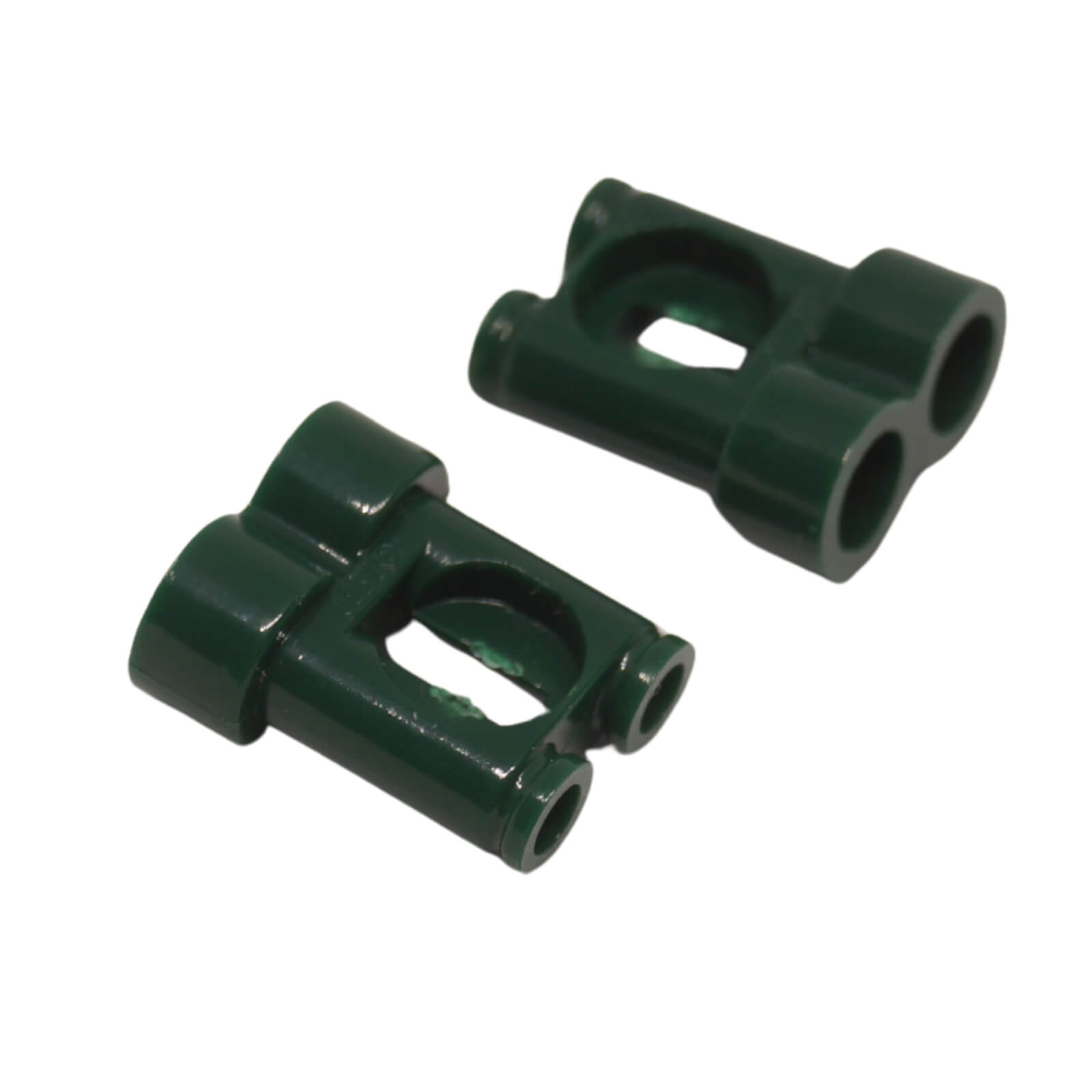 Prismáticos LEGO 30162, verde oscuro, accesorio para minifigura, vista lateral