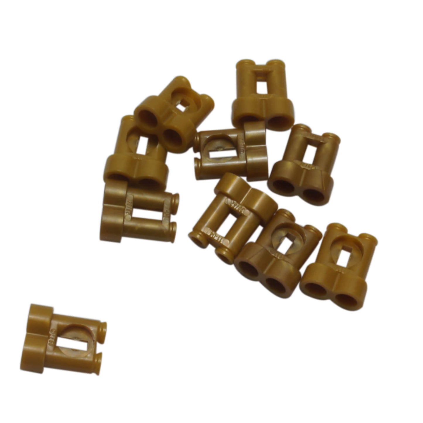 Prismáticos LEGO 30162, oro perlado, accesorios para minifiguras.