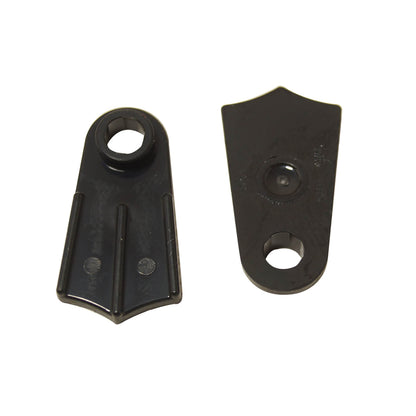 Calzado de aletas de minifigura Negro, elemento de calzado de una sola pieza para nadar o construcciones submarinas
