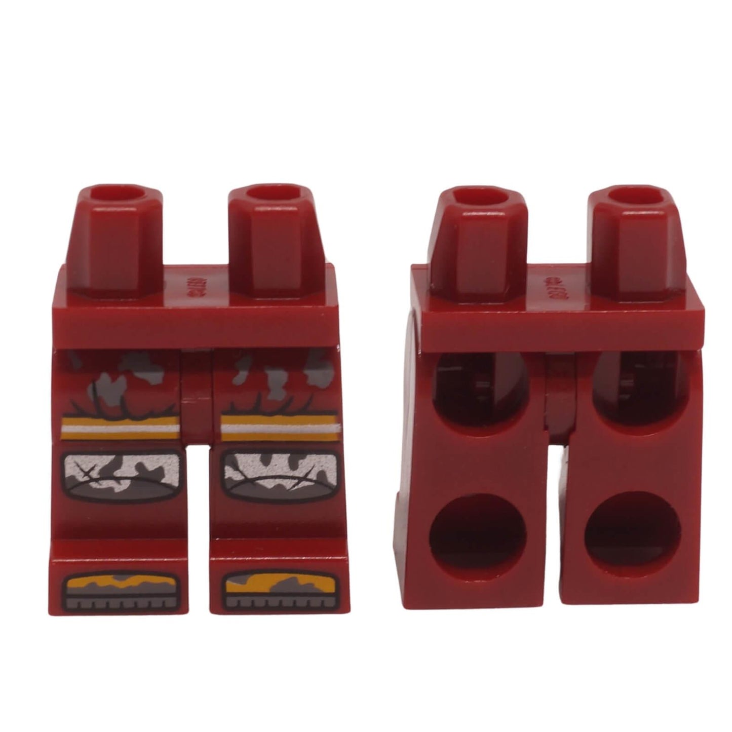 LEGO minifigure legs with knee pad and boot pattern 970c00pb1098
