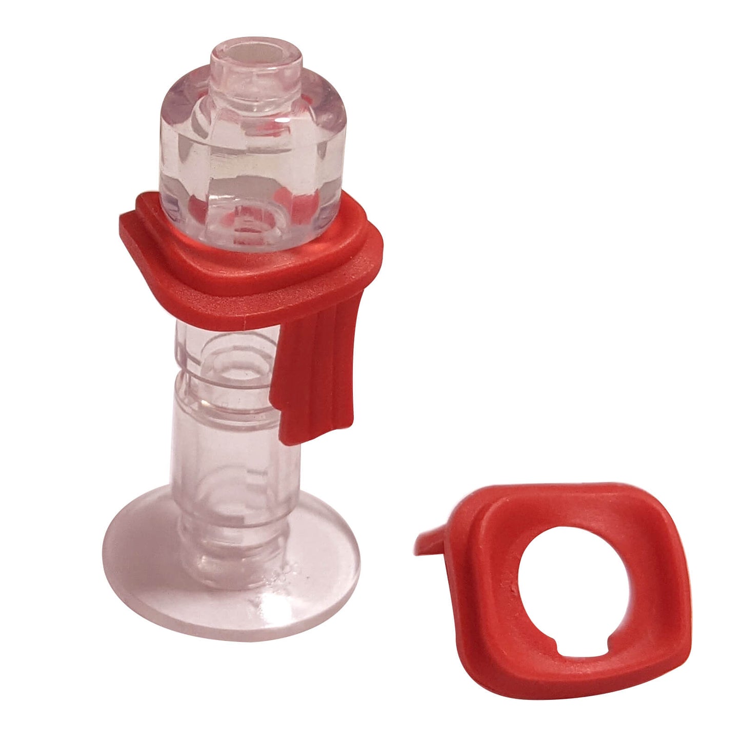 red long wrapped minifigure scarf accessory, part 25376
