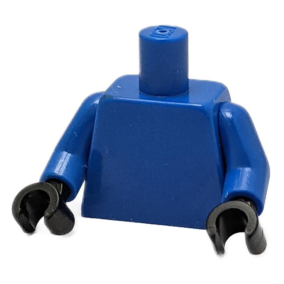 LEGO® Minifigure Torso Plain Blue with Black Hands 973c06