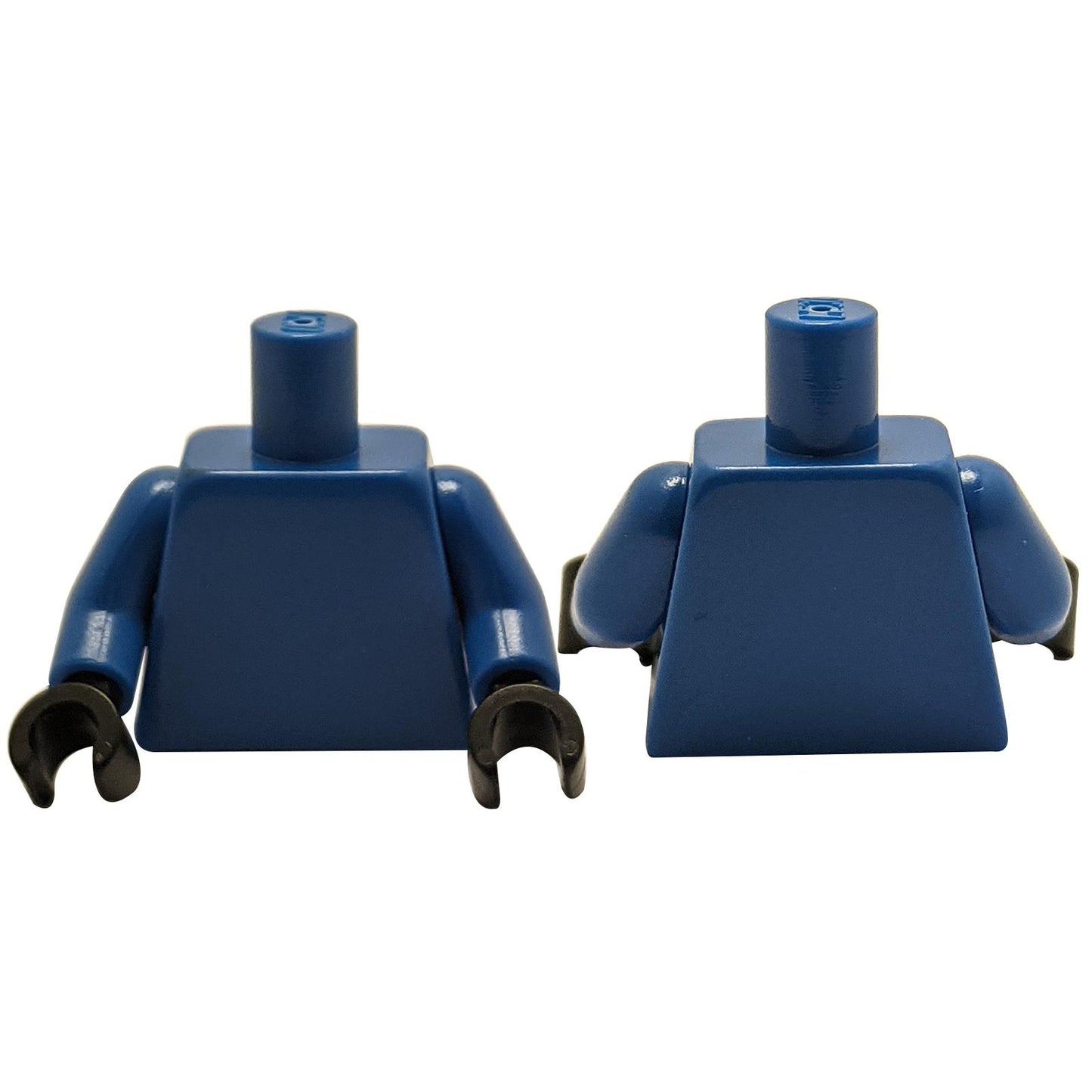 LEGO® Minifigure Torso Plain Dark Blue Black Hands 973c53