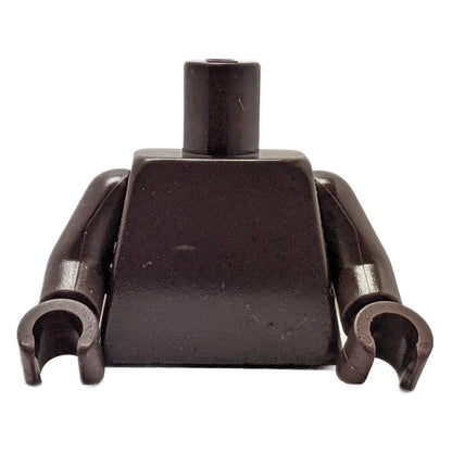 LEGO® Minifigure Torso Plain Dark Brown Dark Brown Arms Dark Brown Hands 973c00