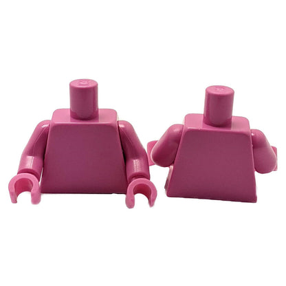 LEGO® Minifigure Torso Plain Dark Pink Dark Pink Arms Dark Pink Hands 973c00