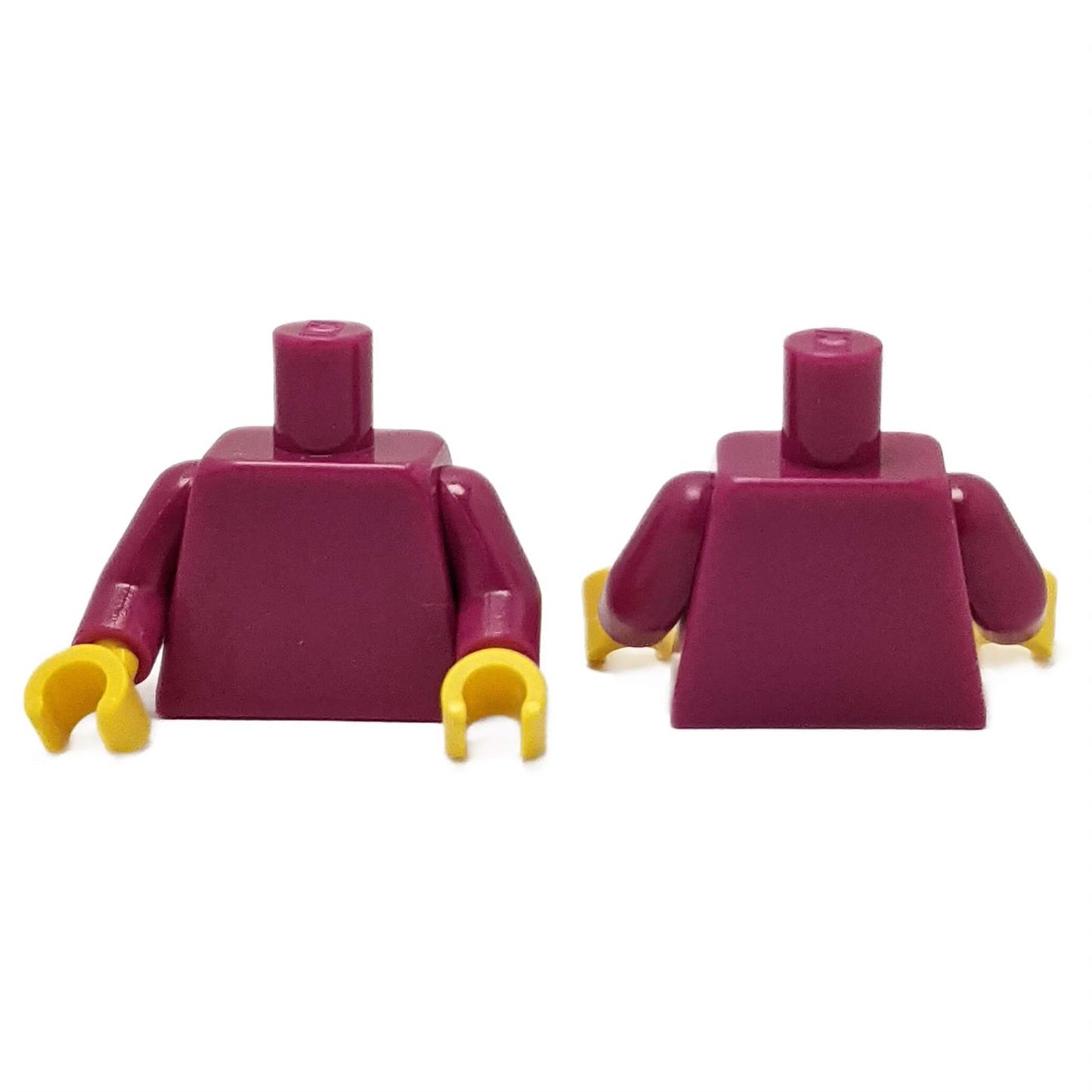 LEGO® Minifigura Torso Llano Magenta Amarillo Manos 973c091