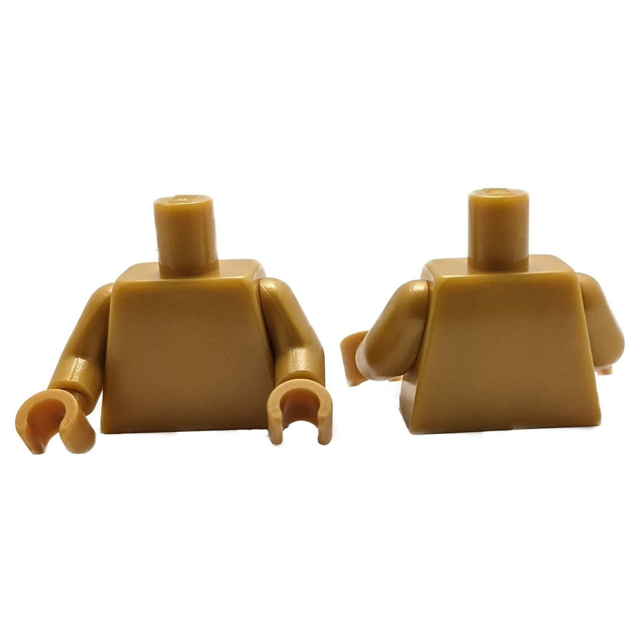 LEGO® Minifigure Torso Plain Pearl Gold Pearl Gold Arms Pearl Gold Hands 973c00