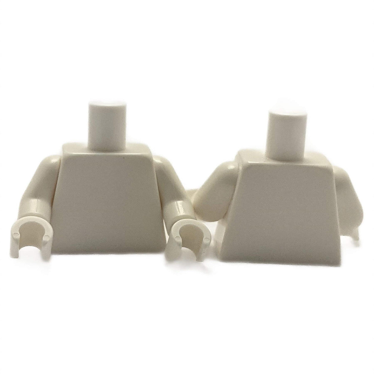 LEGO® Minifigure Torso Plain White White Arms White Hands 973c00