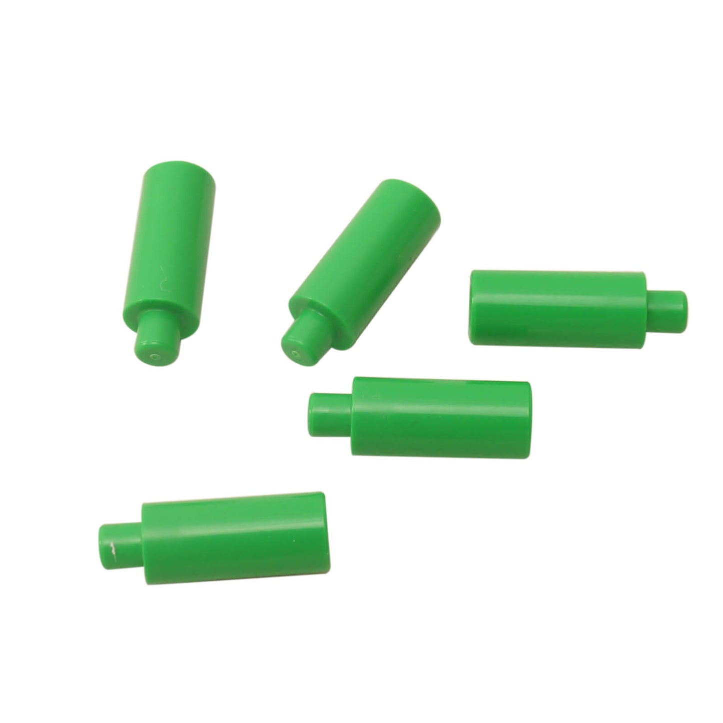 LEGO® Minifigure Utensil Candle in bright green accessory for fantasy, spooky, and themed builds