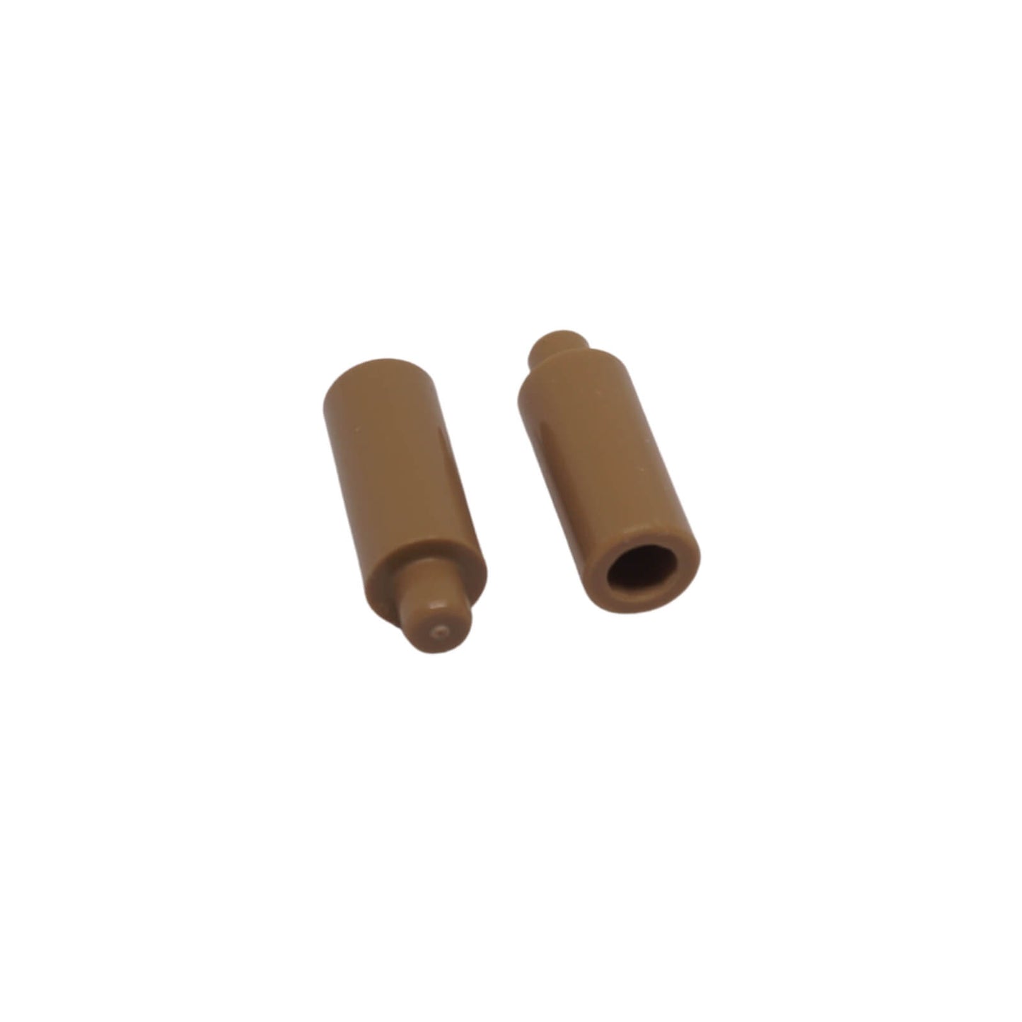 LEGO® Minifigure Utensil Candle in dark tan accessory for medieval, castle, and interior builds