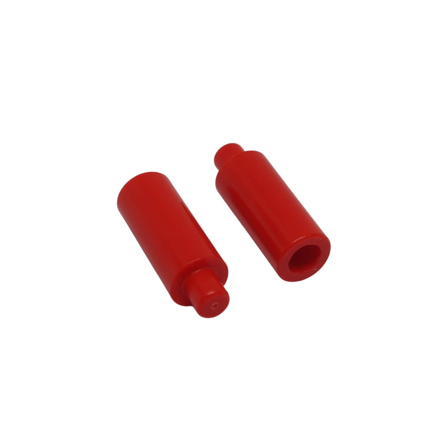 LEGO® Minifigure Utensil Candle in red accessory for medieval, castle, and interior builds