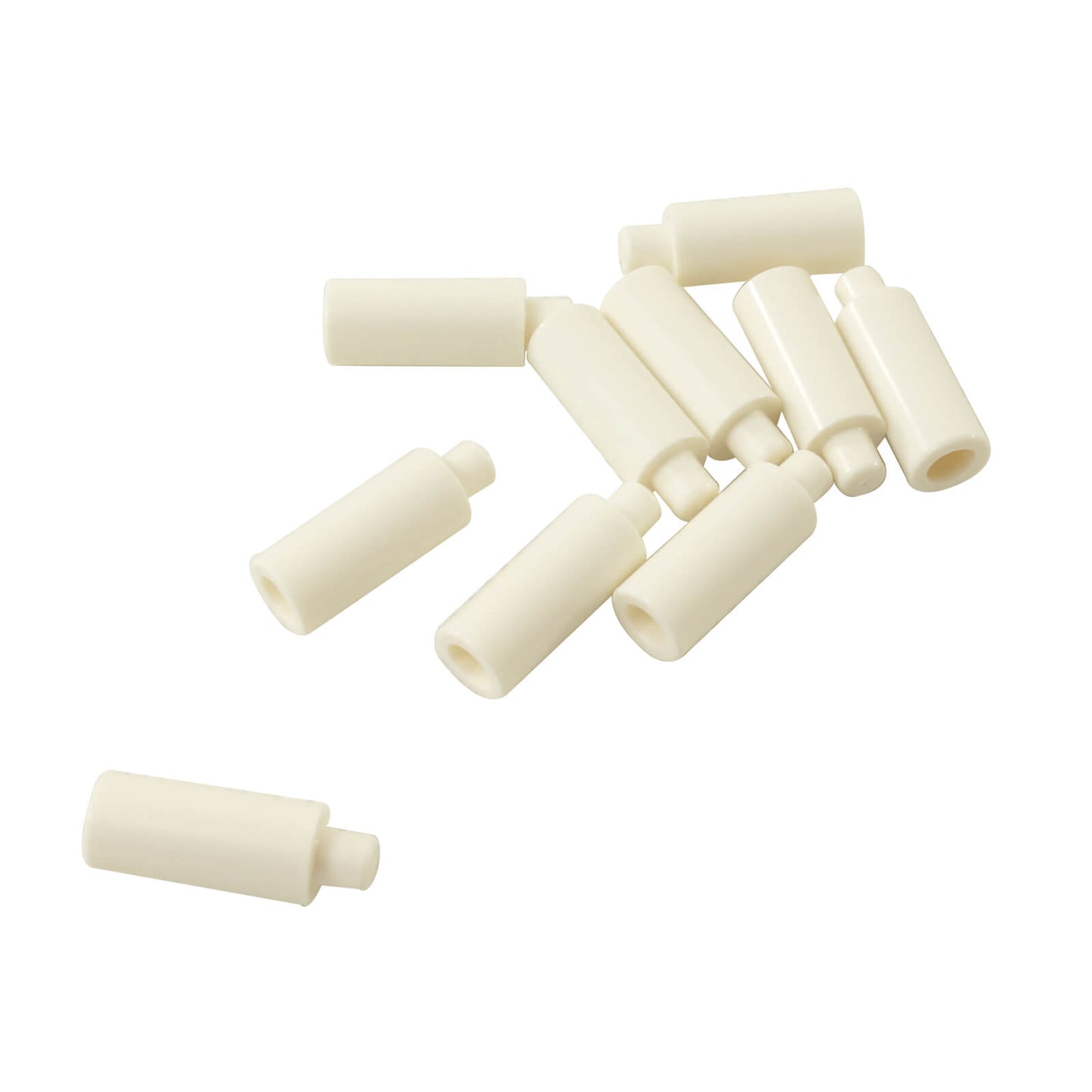 LEGO® Minifigure Utensil Candle in white accessory for medieval, castle, and interior builds