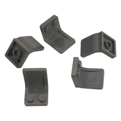 LEGO® Minifigure Utensil Seat Chair 2x2 in dark bluish gray for minifigure seating and interior builds