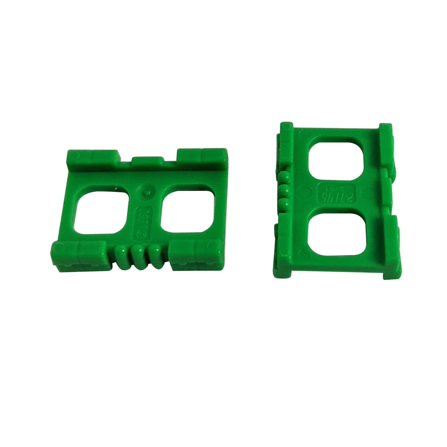 Bright green LEGO® minifigure utility belt, part 27145, waist accessory for gear and costume builds