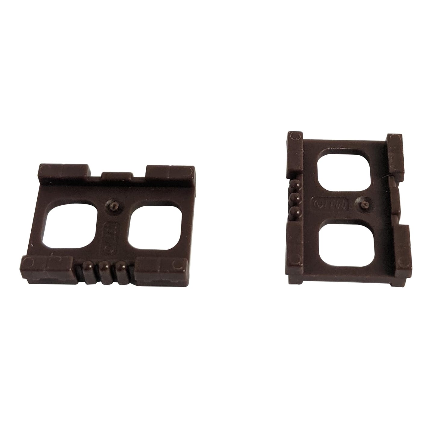 Dark brown LEGO® minifigure utility belt, part 27145, waist accessory for gear and costume builds