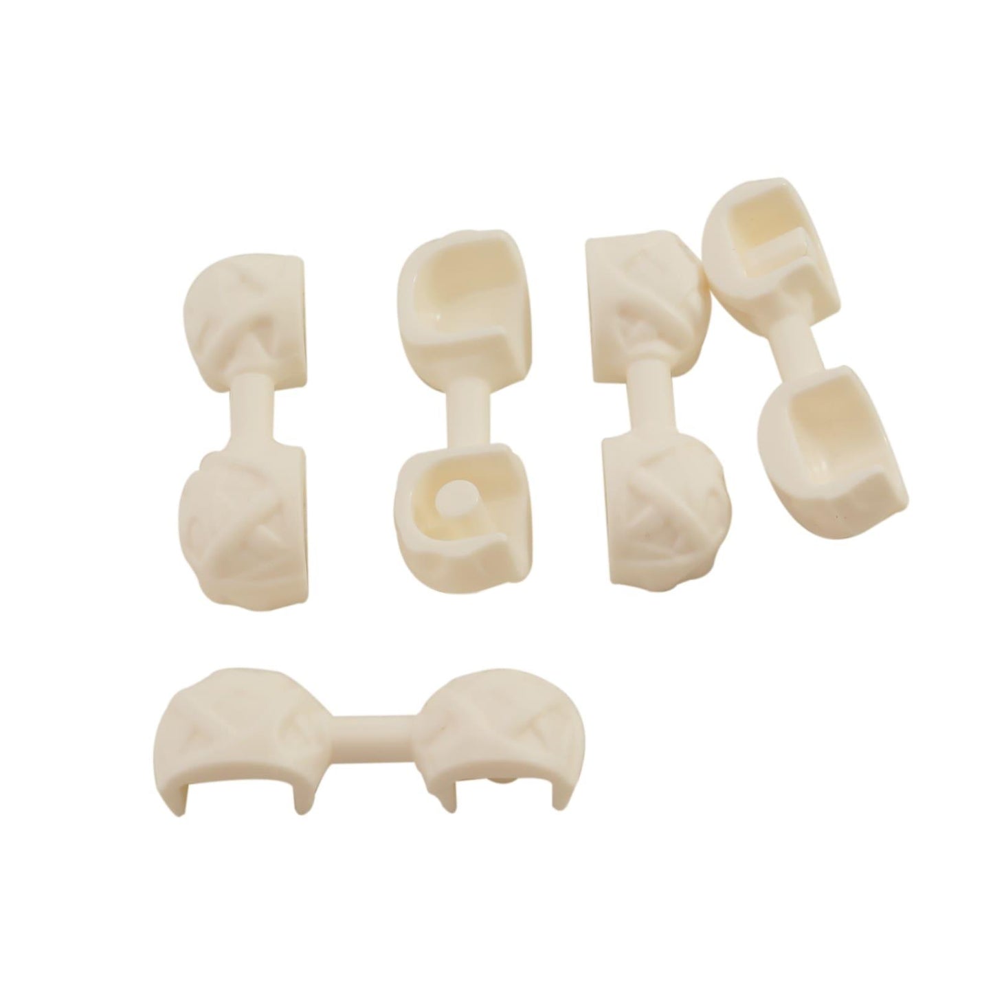 LEGO minifigure weapon web effect handcuffs in white used for web or capture accessories