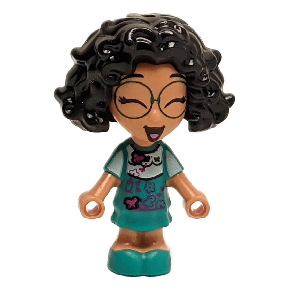 LEGO Mirabel micro doll closed eyes Encanto dis059