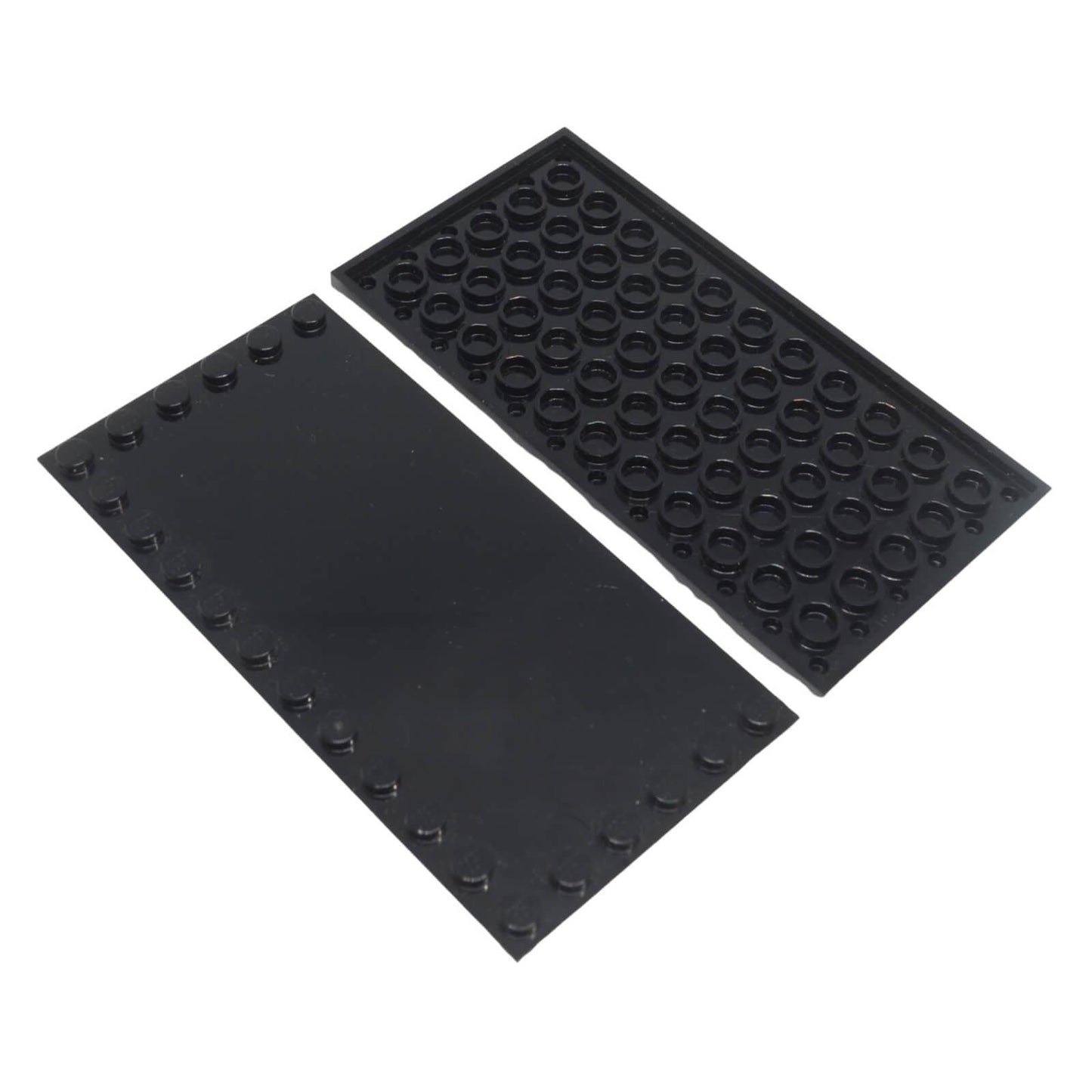 LEGO Modified Tile 6 x 12 with studs on edges part 6178 black