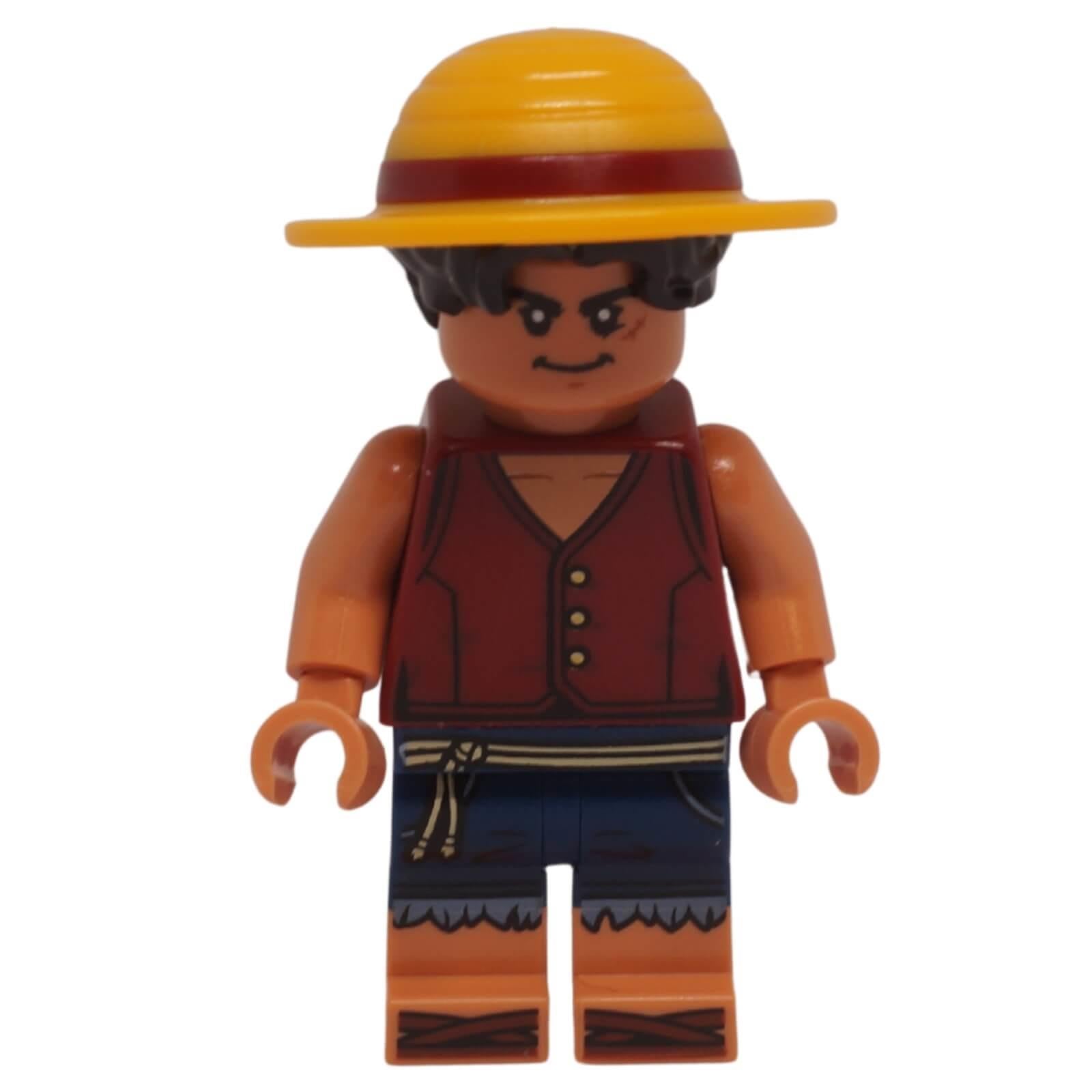 LEGO One Piece Monkey D Luffy Straw Hat Minifigure op016