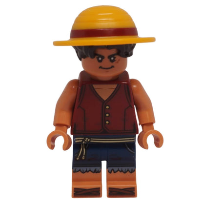 LEGO One Piece Monkey D Luffy Straw Hat Minifigure op016