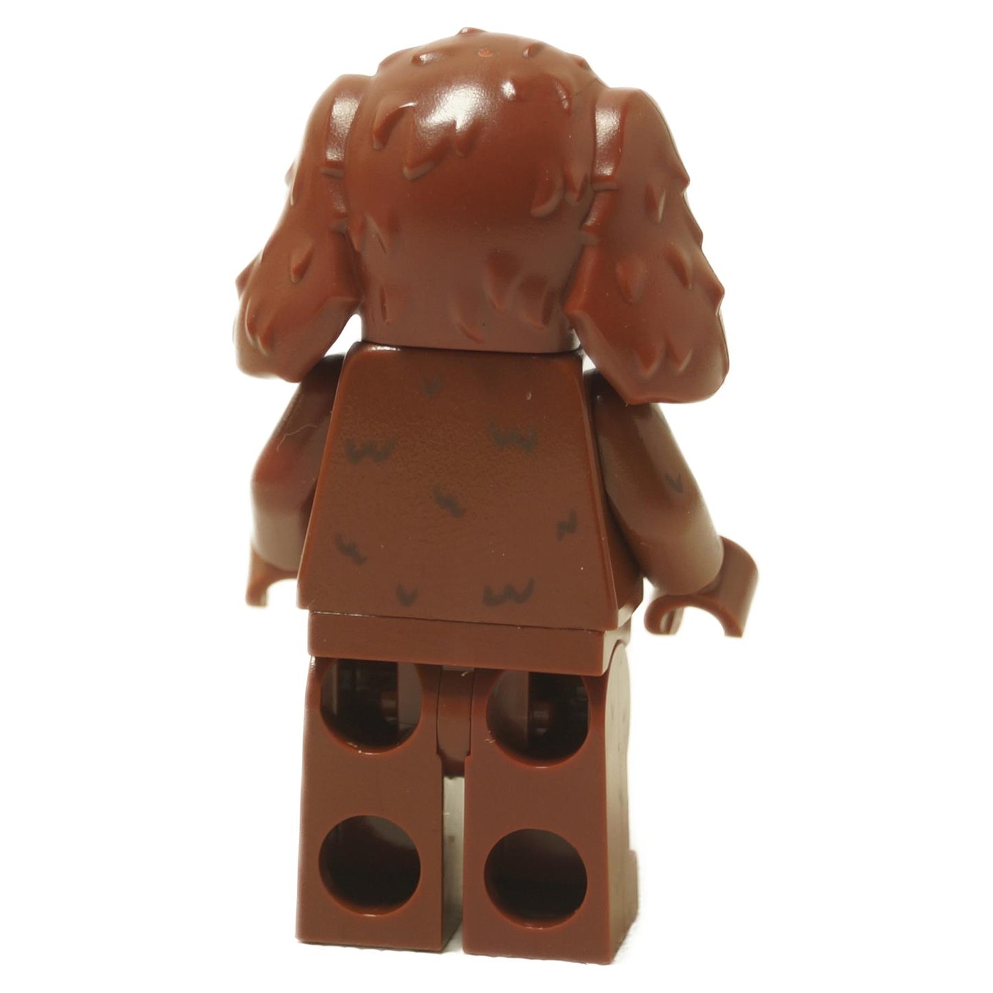 Back view Rowlf the Dog Muppets minifigure with brown fur and floppy ears
