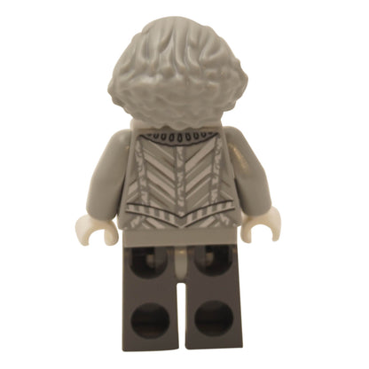 LEGO Harry Potter Nearly Headless Nick ghost minifigure hp145 from Hogwarts Great Hall 75954 backside