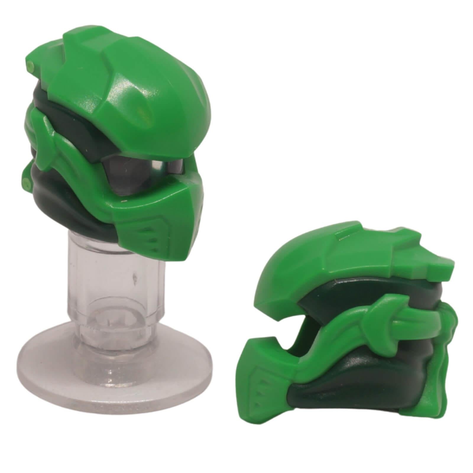 LEGO NINJAGO headgear 5990pb04 with wrap style armor and integrated visor