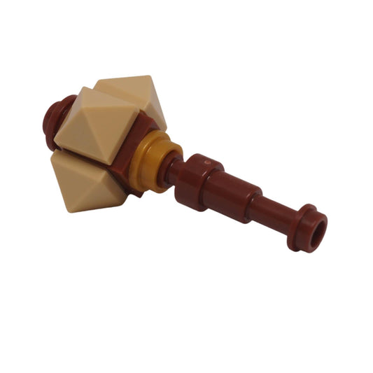 LEGO NINJAGO Imperial Hammer from set 71863 shown from the opposite angled side view