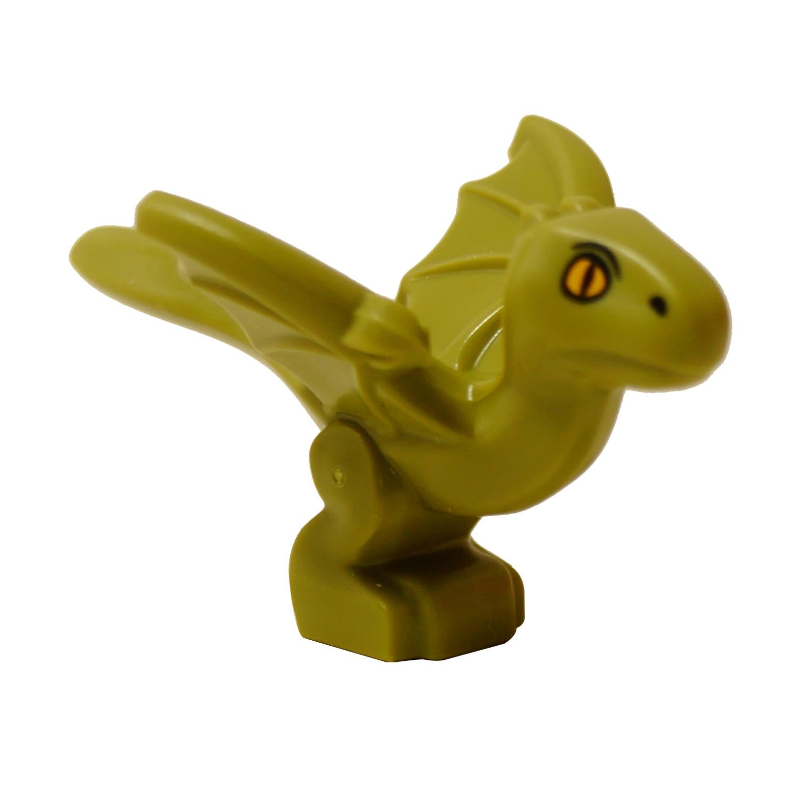 LEGO® baby dragon Norbert the Norwegian Ridgeback, small molded dragon creature from the Harry Potter theme