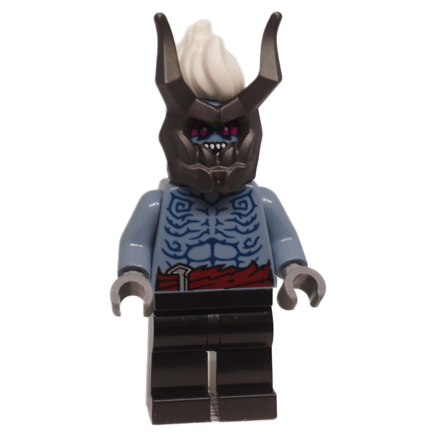 LEGO NINJAGO Oni Warrior minifigure from 71871 Legends Duskfall front view
